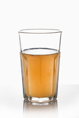 White crockery on a white background with reflections
