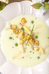 Spargel Cream Suppe