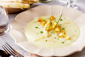 Spargel Cream Suppe
