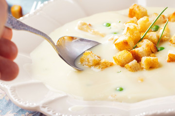 Spargel Cream Suppe