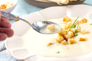 Spargel Cream Suppe