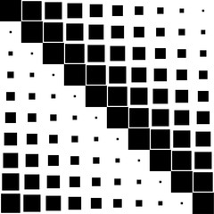 Seamless vector black and white geometric pattern.
