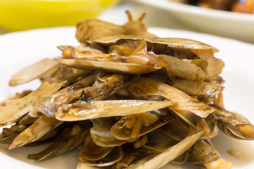 中華料理 アゲマキ炒め