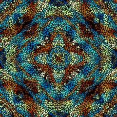 Plakat Seamless mosaic pattern