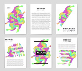 Abstract vector layout background set. For art template design, list, front page, mockup brochure theme style, banner, idea, cover, booklet, print, flyer, book, blank, card, ad, sign, sheet,, a4.