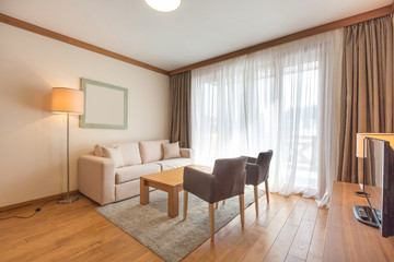 Hotel apartment interior