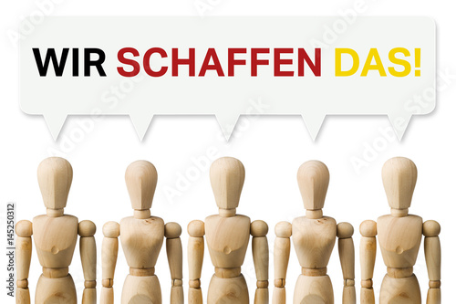 &quot;Wir schaffen das!&quot; Stockfotos und lizenzfreie Bilder auf
