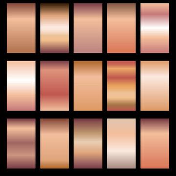 Rose Gold Gradients