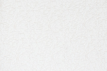 Closeup of white lace fabric