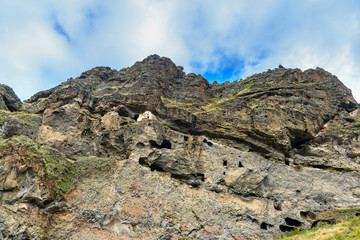 Vanis Kvabebi cave monastery. Georgia