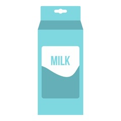 Milk icon isolated