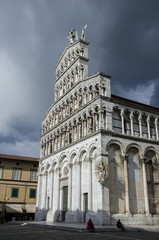 Fototapeta premium Lucca, chiesa di San Michele in foro.