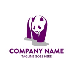 Unique Panda Logo