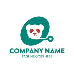 Unique Panda Logo