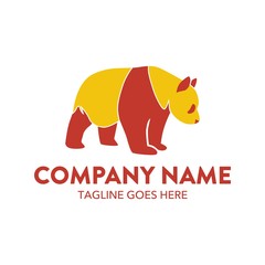 Unique Panda Logo