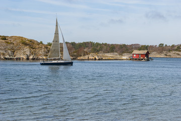West coast Sweden during spring