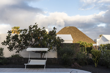 Canary Island hotel resort landscape