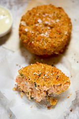 Thai prawn fishcake 