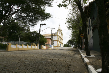 Igreja antiga interior de São Paulo