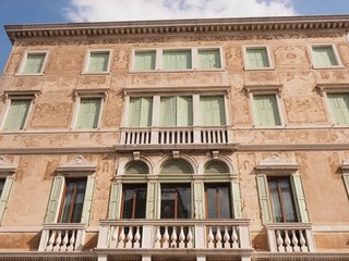 Obraz premium Ancient palace in Chioggia, Italy