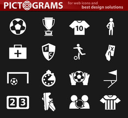 Soccer Icons set