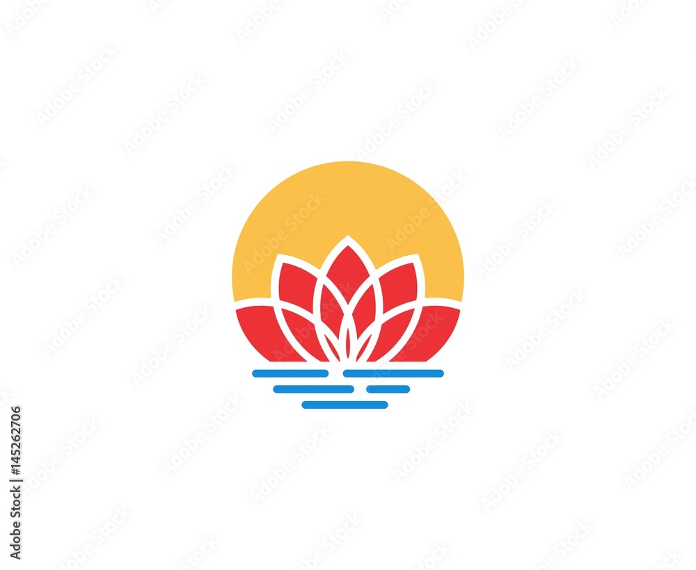 Canvas Prints Lotus logo