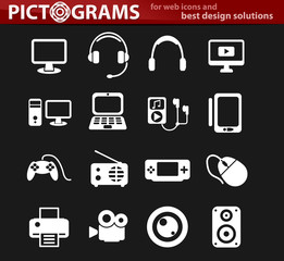 gadget icon set