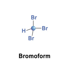 Bromoform is a brominated organic solvent, colorless liquid at room temperature, with a high refractive index, very high density, and sweet odor is similar to that of chloroform