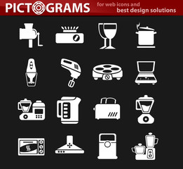 kitchen icon set