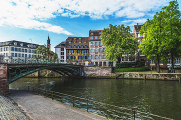 Petite France district, Strasbourg, Alsace, France