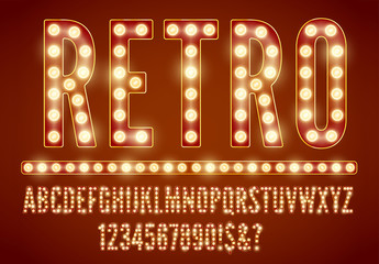 Red Lightbulb Text Template