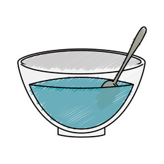 spa dish isolated icon vector illustration design