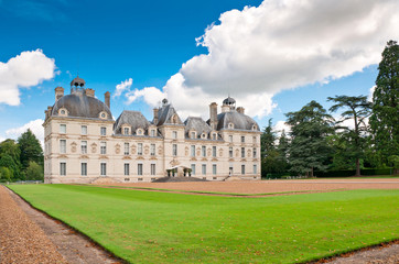 Fototapeta na wymiar Cheverny castle , Loire valley, France
