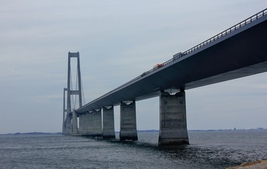 The Great Belt Bridge, Denmark
