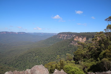 Fototapeta na wymiar Blue Mountains-Australien