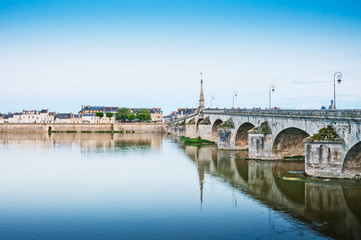 Old Bridge in Blois, Loire-et-Cher, Centre, France