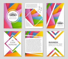 Abstract vector layout background set. For art template design, list, front page, mockup brochure theme style, banner, idea, cover, booklet, print, flyer, book, blank, card, ad, sign, sheet,, a4