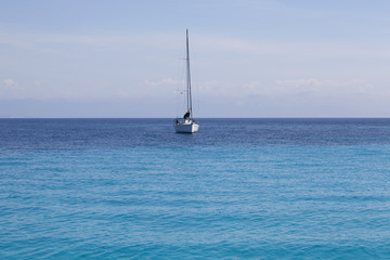 Fototapeta premium Voutoumi beach, Antipaxos, Greece