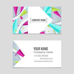 Fototapeta premium Abstract vector layout background set. For art template design, list, page, mockup brochure theme style, banner, idea, cover, booklet, print, flyer, book, blank, card, ad, sign, sheet,, a4