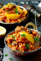 lemony chicken stew giant couscous.