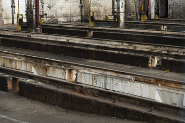atelier de maintenance des trains