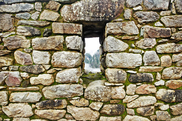 wall machu picchu