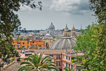 Fototapeta na wymiar View of Rome. Italy