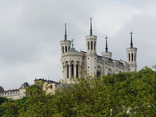 Naklejka premium Notre-Dame de Fourvière