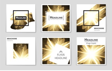 Abstract vector layout background set. For art template design, list, front page, mockup brochure theme style, banner, idea, cover, booklet, print, flyer, book, blank, card, ad, sign, sheet,, a4