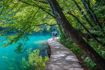 A charming landscape with a lake