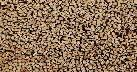 wood pile
