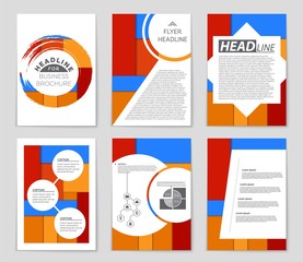 Abstract vector layout background set. For art template design, list, front page, mockup brochure theme style, banner, idea, cover, booklet, print, flyer, book, blank, card, ad, sign, sheet,, a4