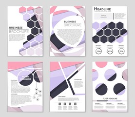 Abstract vector layout background set. For art template design, list, front page, mockup brochure theme style, banner, idea, cover, booklet, print, flyer, book, blank, card, ad, sign, sheet,, a4