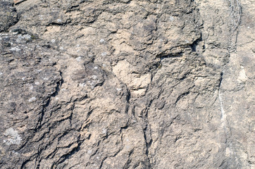Cracked stone structure. Abstract.